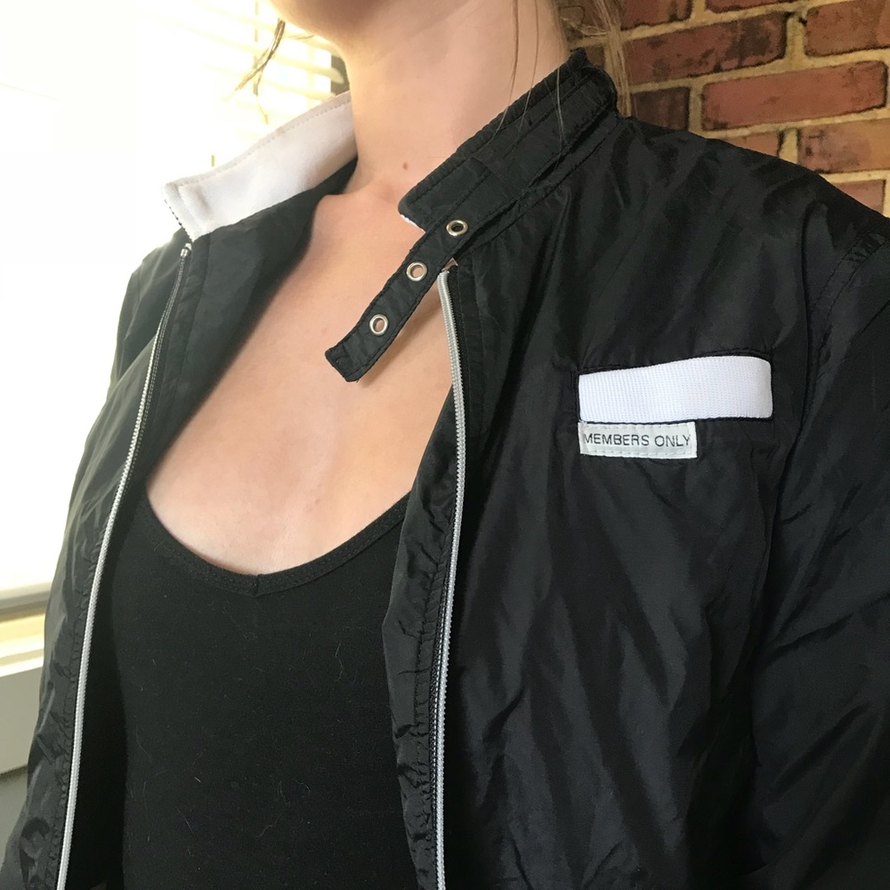 Members only eighties vintage jacket
